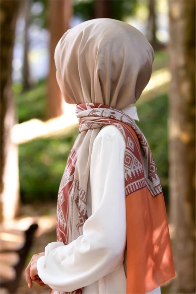 % 100 İPEK FRESH ŞAL - Resim 3