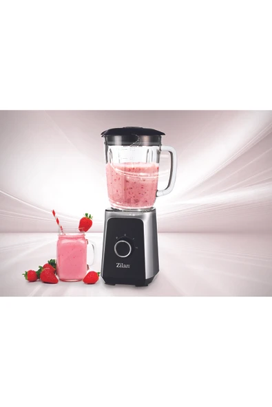 Zln3925 | Stand Blender | 1.5l Cam Hazne | 1000w | 2 Hız Ayarı | Pulse Fonksiyonu | Buz Kırma - Resim 3