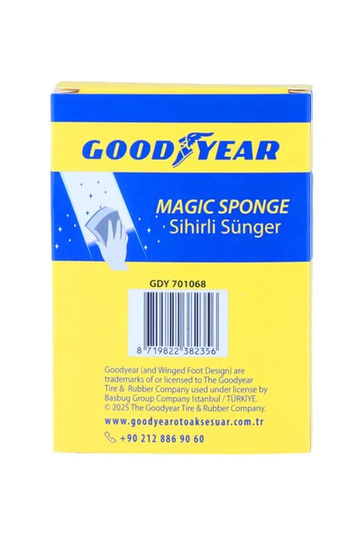 GOODYEAR SİHİRLİ TEMİZLİK SÜNGERİ - Resim 3