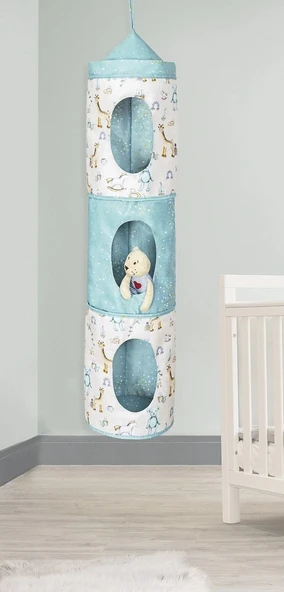 Baby 3 Gözlü Kullanışlı Düzenleyici Çok Amaçlı Organizer Kutu (yeşil) - Resim 2