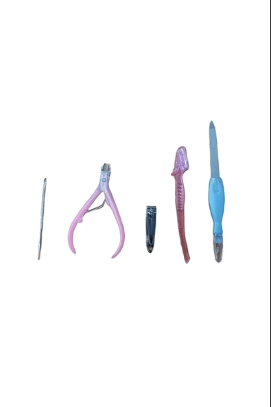 Pratik 5 Parça El Ayak Bakım Manikür Pedikür Seti - Resim 2