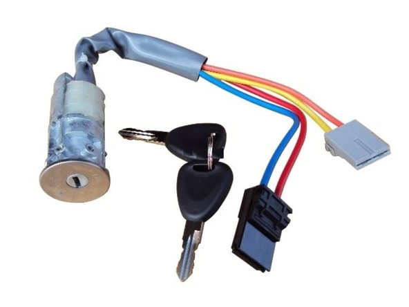 Renault Kontak Anahtar Seti (kontak + 2 On Kapı Sifre) Kangoo 97- - Hellux Hlc600080 ürün görseli