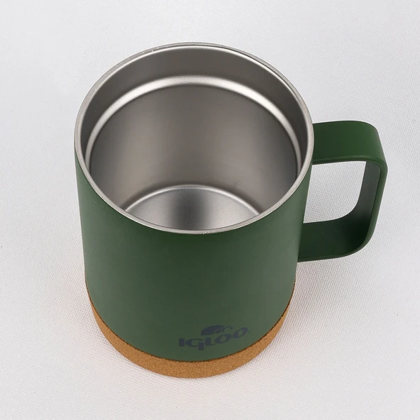 Igloo Cork Mug 350ml-HAKİ - Resim 4
