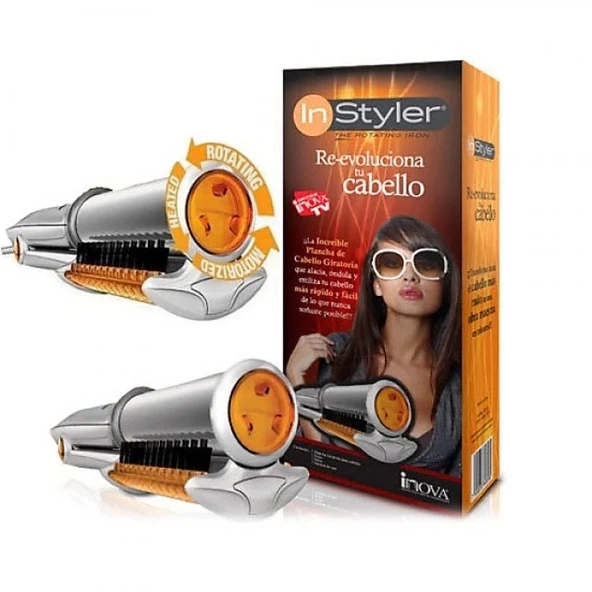 İnstyler Döner Demir Profesyonel Saç Düzleştirici ürün görseli