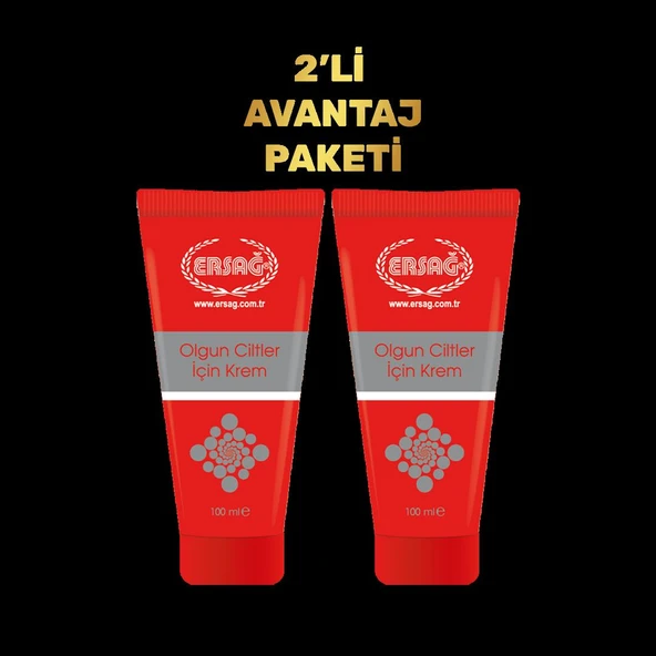 2'li OLGUN CİLTLER İÇİN KREM 100 ML - Resim 2