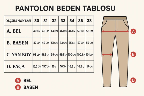 Erkek Bağcıklı Lastik Belli Slim Fit Kumaş Pantolon – Rahat Kalıp, Günlük & Şık Kombin Pantolonu - Resim 5