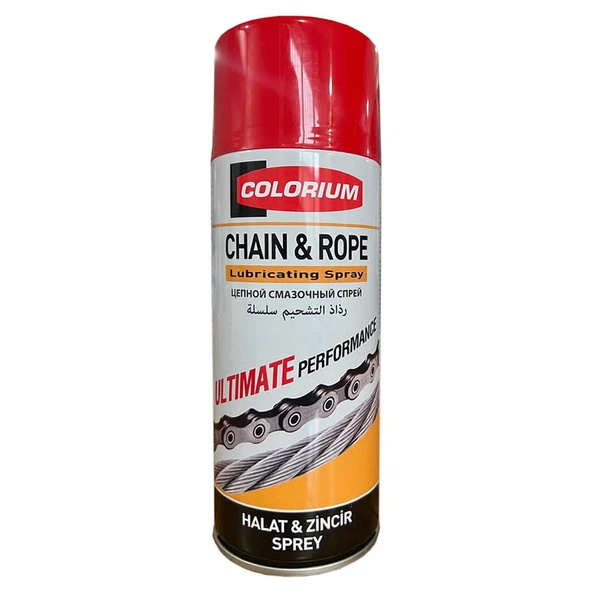 Colorium Zincir ve Tel Halat Yağlama Sprey 400 Ml ürün görseli 1
