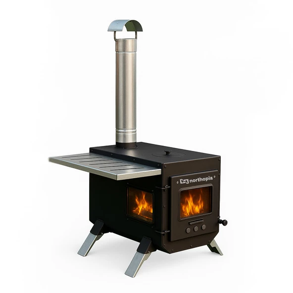 Northopia Hexon Kuzineli Kamp Sobası ürün görseli