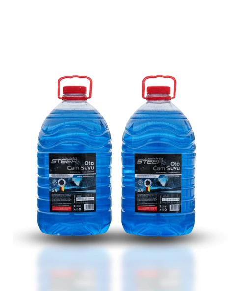 STEEP Oto Cam Suyu -20 Derece Antifriz İçerikli 5 Lt 2 Adet ürün görseli 1