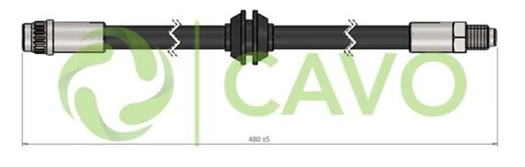 Renault On Fren Hortumu Clio III Modus - Cavo C900 567a ürün görseli