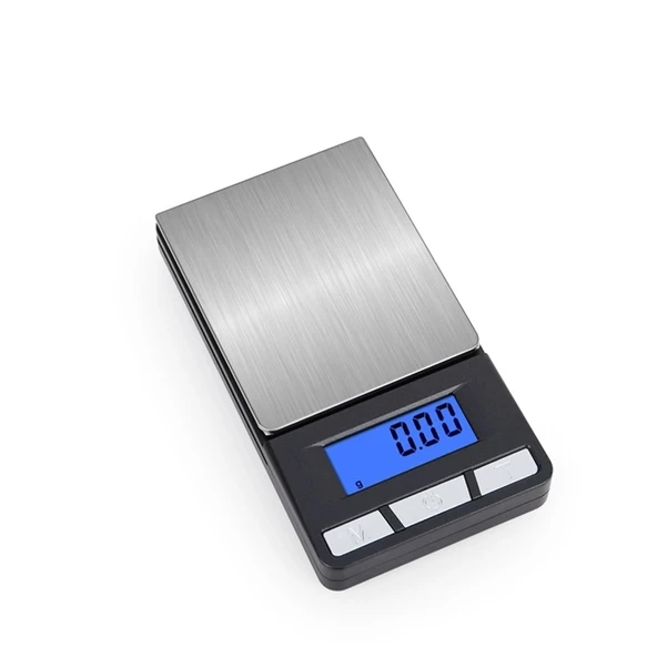 Lcd Ekran Elektronik Hesap Makineli Hassas Dijital Takı Altın Gram Ölçer Terazi (500g 0.1g) - Resim 5