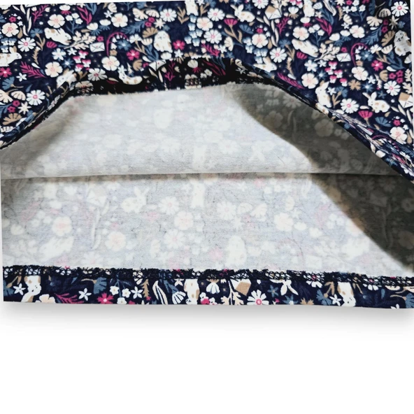 Çiçekli Kız Bebek Bluz - Resim 10