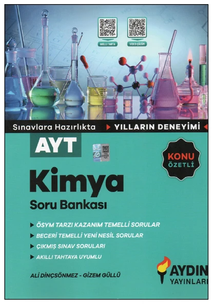 Aydın AYT Kimya Soru Bankası ürün görseli