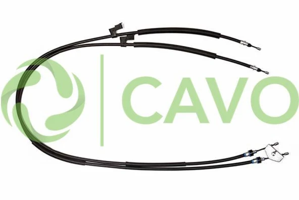 Volvo El Fren Teli Arka Sag/sol Volvo C30  05-16/ C70 II (542)  06>09 S40 II (544)  05>10 V50 (545)  05>12 - Cavo İt7102 640 ürün görseli