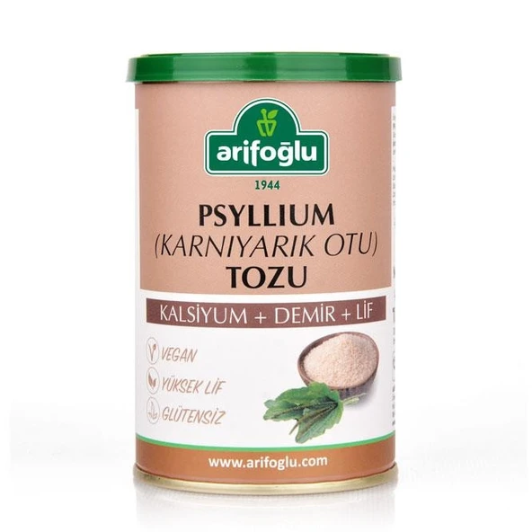 Arifoğlu Karnıyarık Otu Tozu (Psyllium) 200g ürün görseli