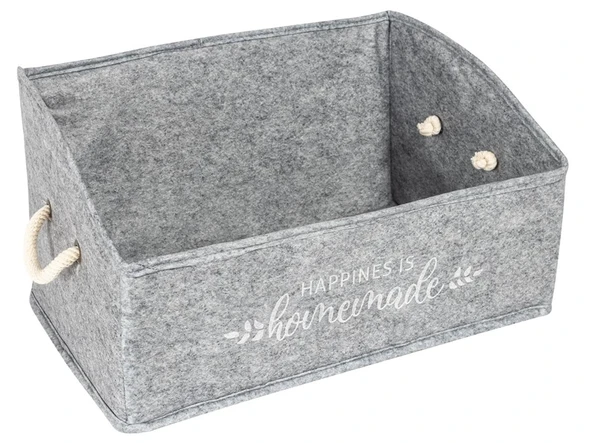 3 Adet Keçe Raf Organizer Seti Mega/maxi/mini Kutu Organizer - Resim 3