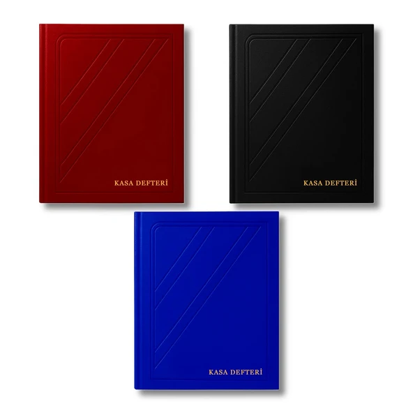 Sim 17x24 160 Yaprak Cilt Bezli Kasa Defteri 1 Adet ürün görseli