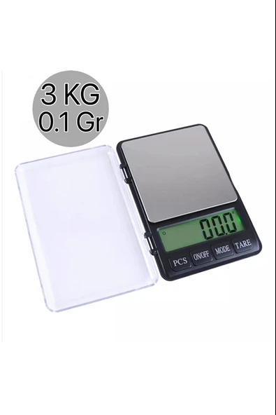 Mh-999 Pratik Dijital Hassas Mutfak Terazisi Hassas Tartı 600 G /0.01 Gr. Hassasiyet - Resim 4