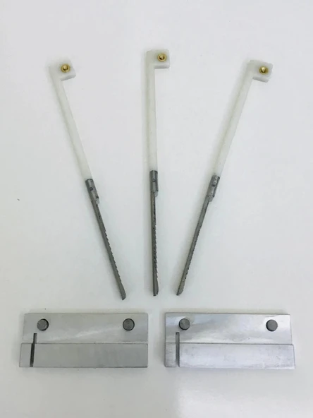 3+2 Set Çelik Topomatik Ürün Kesme Makinası Yedek Kaşık Yedek Bıçak Yedek Parça Yedek Uc ürün görseli 1