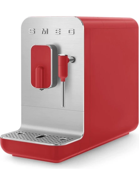 Smeg 50's Style BCC02 Espresso Otomatik Kahve Makinesi Mat Kırmızı ürün görseli