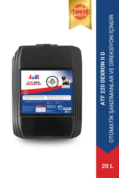 ATF 220 DEXRON II-D 2-D 20 Litre Direksiyon - Otomatik Şanzıman Yağı (Üretim Yılı: 2025) - Resim 3