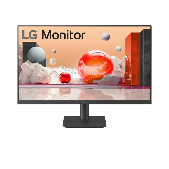 LG 25MS500-B 24.5™ 100Hz 5ms GtG Full HD IPS Siyah Çerçevesiz Monitör ürün görseli 1
