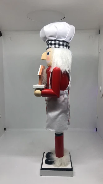 LEBRON Yılbaşı Fındıkkıran Asker Kurabiye  Şef 38 cm - Resim 3