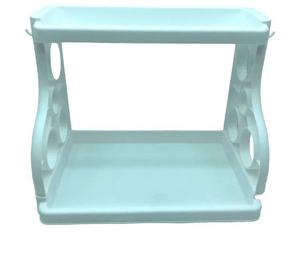 BEYAZ MUTFAK TEZGAH ÜSTÜ DÜZENLEYİCİ ORGANİZER (5314) ürün görseli