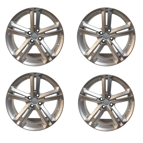 SONİC 1017 7.5*17 4*108 ET25 65.1 SILVER JANT - Resim 2