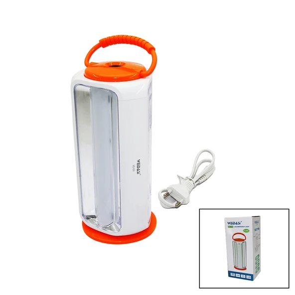 ÜÇGEN DİKEY MODEL EL FENERİ LAMBA 3 PARÇA  TUBE TÜP LED - 54SMD FİŞ ŞARJLI - POWERBANK - SOLAR GİRİŞ SOKETLİ (5314) ürün görseli 1