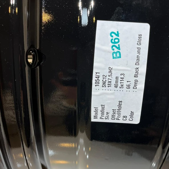 SONİC 1054 7.5*18 5*114.3 ET40 66.1 BD JANT ürün görseli