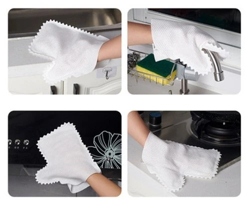 Çok Amaçlı Temizlik Eldiveni Toz Alma Bezi 10 Adet (5314) - Resim 3