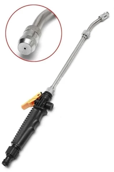 Water Jet Yüksek Basınçlı Su Püskürtme Oto Yıkama Aparatı Bahçe Sulama Aracı 50 Cm - Resim 8