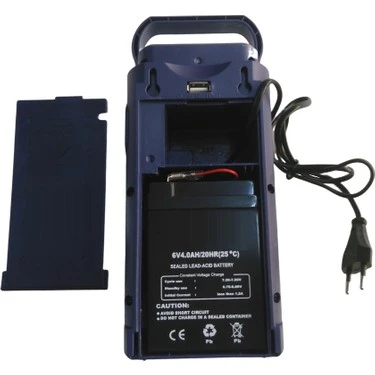 Telefon Şarj Edebilen Işıldak 18 Led Usb 80 Saat Kesintisiz Işık (5314) - Resim 3