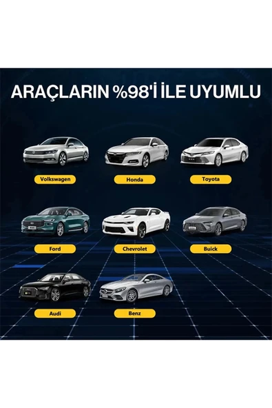 Kablosuz Carplay & Android Auto Adaptörü - Apple Ve Android Cihazlar İçin Evrensel Wireless Carplay Çevirici - Resim 7