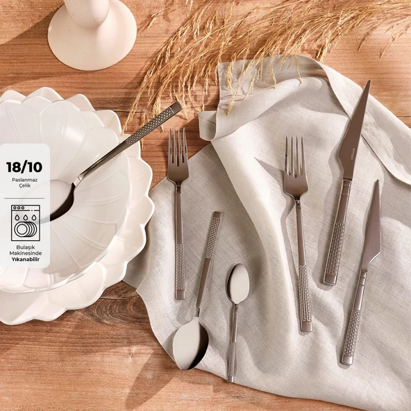 Emsan Side 84 Parça Lüks Kutulu 12 Kişilik Çatal Kaşık Bıçak Seti ürün görseli