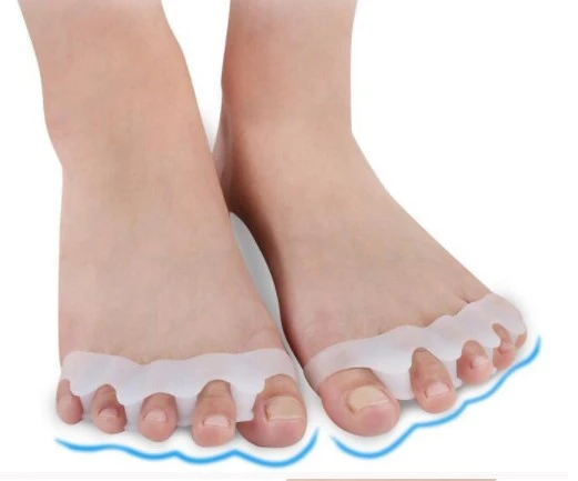 5 Parmak Ayıran Geçmeli Makara Beyaz Renk (5314) ürün görseli 1