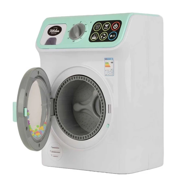 Dokunmatik Ekranlı ve Sesli Oyuncak Çamaşır Makinesi - Resim 2