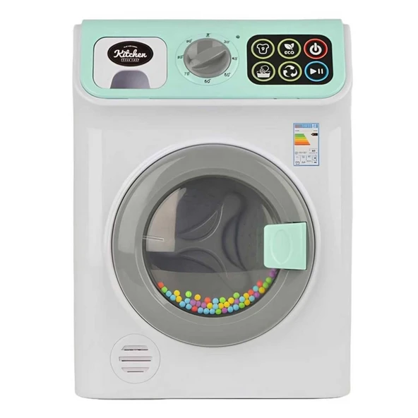Dokunmatik Ekranlı ve Sesli Oyuncak Çamaşır Makinesi ürün görseli 1