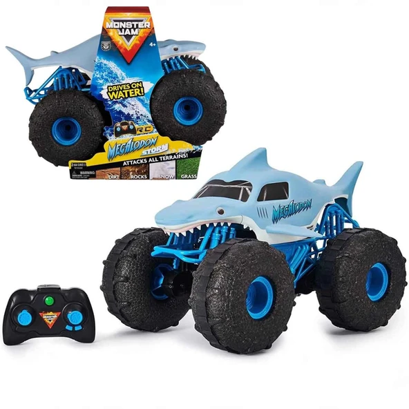 1:15 Monster Jam Megalodon Storm Kumandalı Amfibi Araç ürün görseli 1
