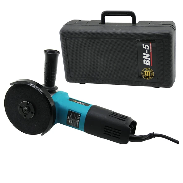 ANGEL GRINDER SPRAL TAŞLAMA - POLİSAJ ZIMPARA 1200W 125MM - 11000RPM BN-118 (5314) ürün görseli 1