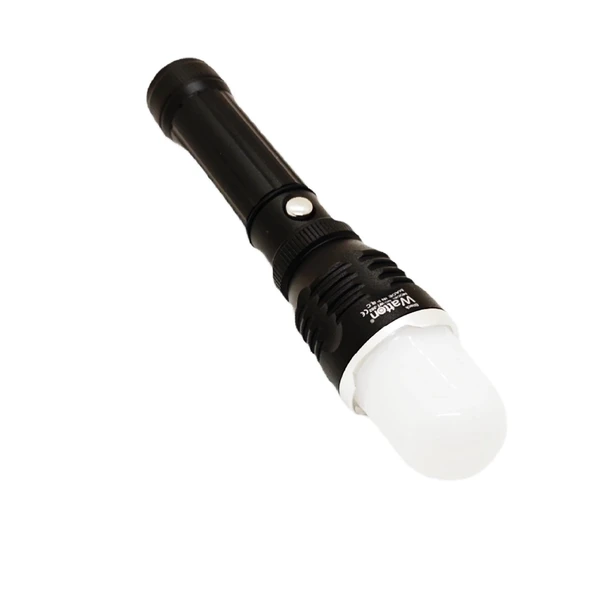 Flaşörlü Uzun Mesafeli Şarjlı Pilli Mıknatıslı El Feneri  Wt-282 - Resim 3