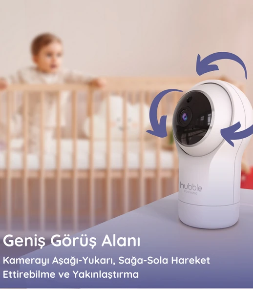 Hubble HBL11 Nursery View Pro Dijital Bebek Kamerası - Resim 3