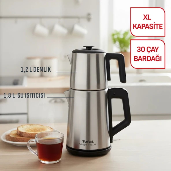 TEFAL Magic Tea Xl Çay Makinesi Bakır - Resim 4