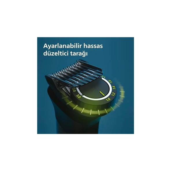Philips 15'i 1 Arada Erkek Bakım Seti - Yüz/saç/vücut (Islak/kuru Kullanım) MG7940/15 - Resim 2