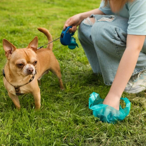 10 Adet Evcil Hayvan Kullan At Kaka Poşeti (5314) - Resim 3
