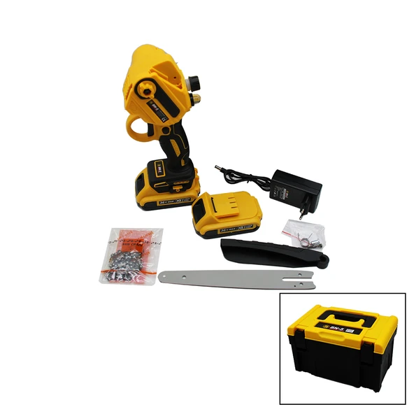 BUDAMA - DAL KESME MAKİNESİ 36V 2.0AH YAĞLI POMPALI - ZİNCİRLİ SARI SİYAH ÇANTALI (5314) ürün görseli 1