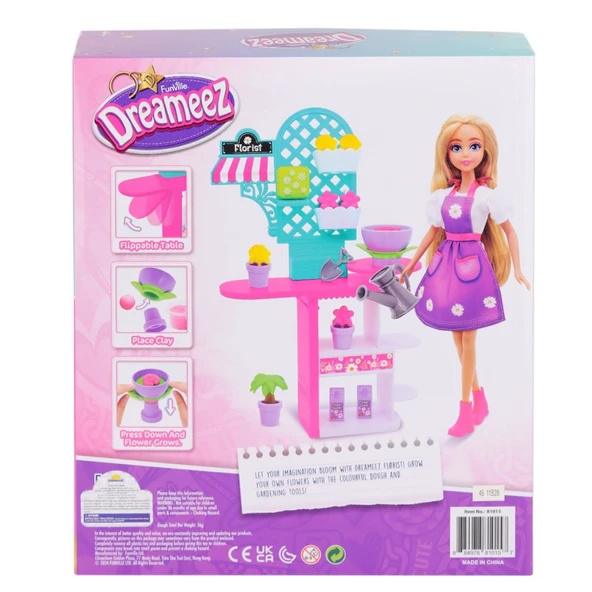 81015 Dreameez Çiçekçi Bebek - Resim 2