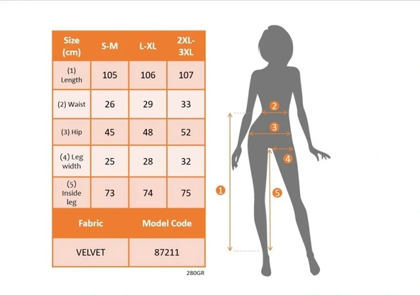 MDB Kadın Yüksek Bel Paçaya Doğru Genişleyen Kadife Pantolon - Resim 4