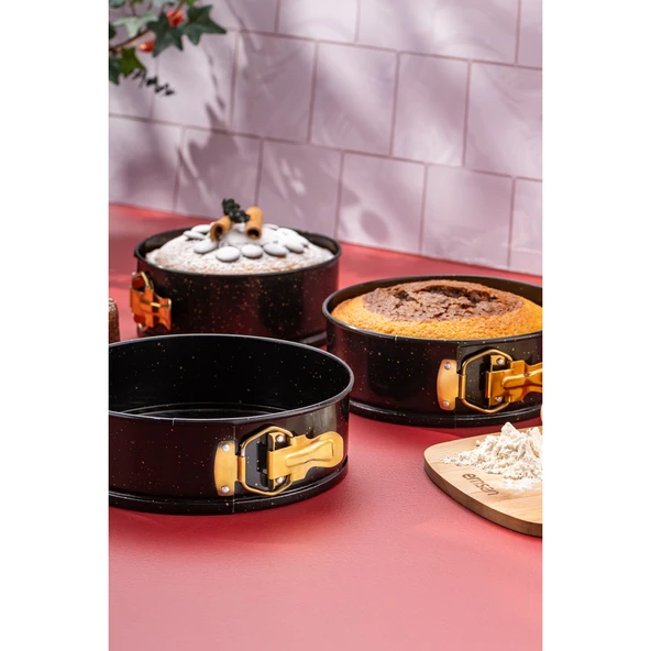 Emsan Circle 3'lü Kek Kalıbı Seti - Resim 3